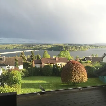 Villa Kaja & Traumhafter Blick Auf Den Moehnesee
