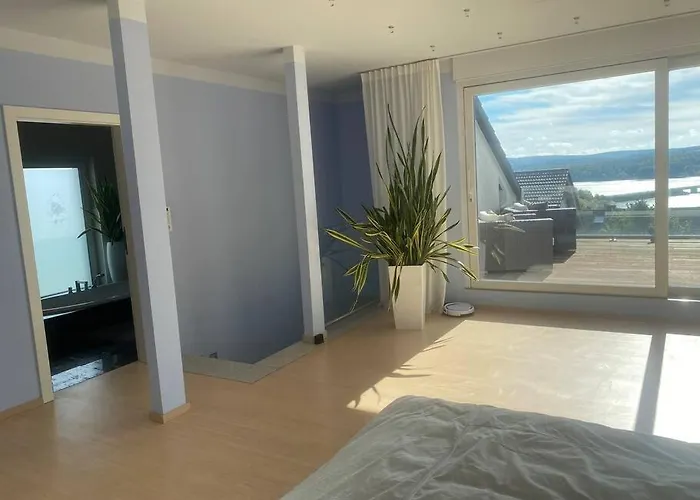 Kaja By Maggie Mit Pool, Kamin Und Traumhaftem Blick Auf Den Villa