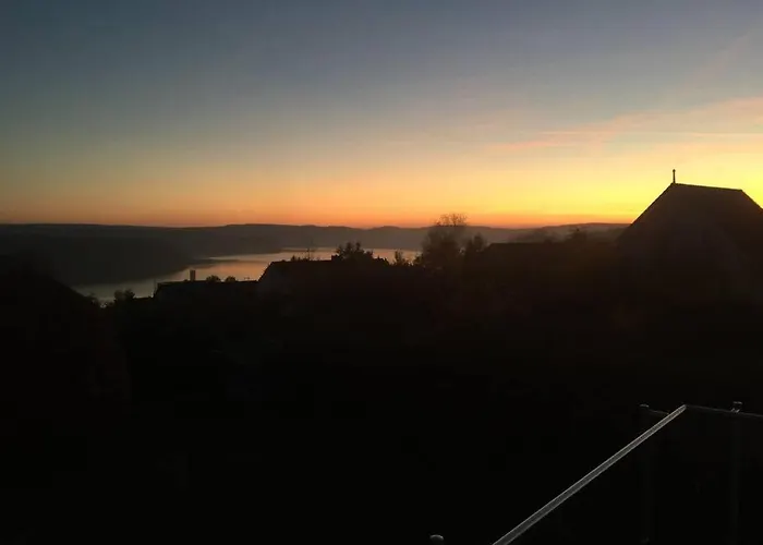 Kaja By Maggie Mit Pool, Kamin Und Traumhaftem Blick Auf Den فيلة Möhnesee