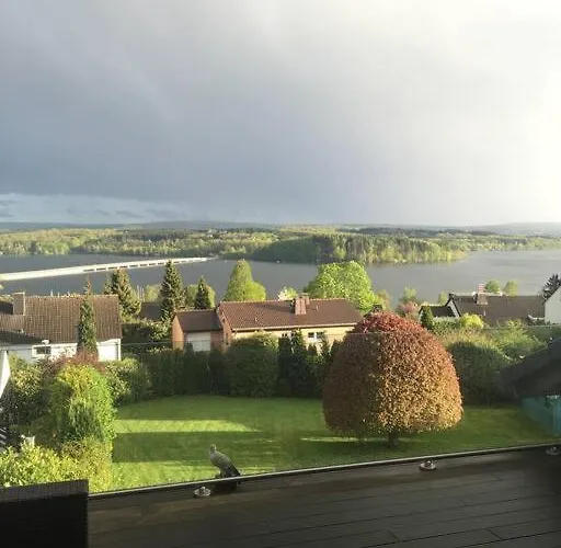 Villa Villa Kaja 1 - Kamin - Pool - Traumhafter Seeblick Möhnesee