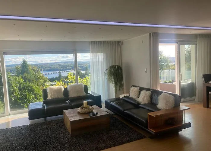 فيلة Kaja By Maggie Mit Pool, Kamin Und Traumhaftem Blick Auf Den Möhnesee